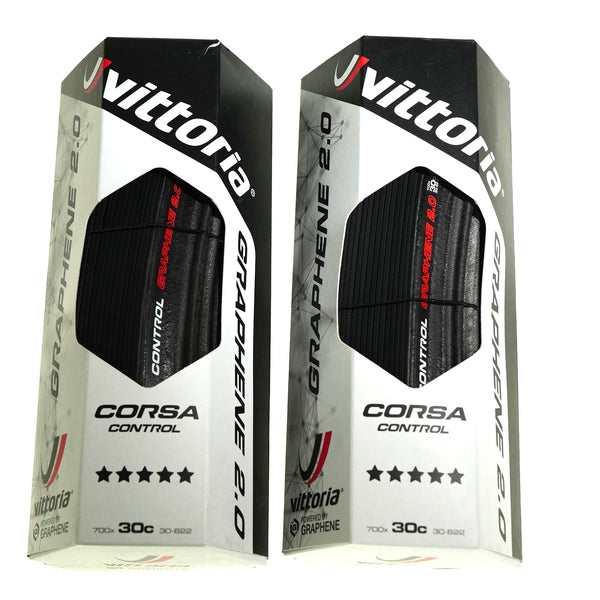 Vittoria Corsa Control G+2.0 700 x 30C Clincher Bike Tire 320TPI