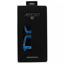 Race Face AEFFECT-R Platform MTB BIke Pedal 9/16" Alloy Bike Pedals Black / Blue