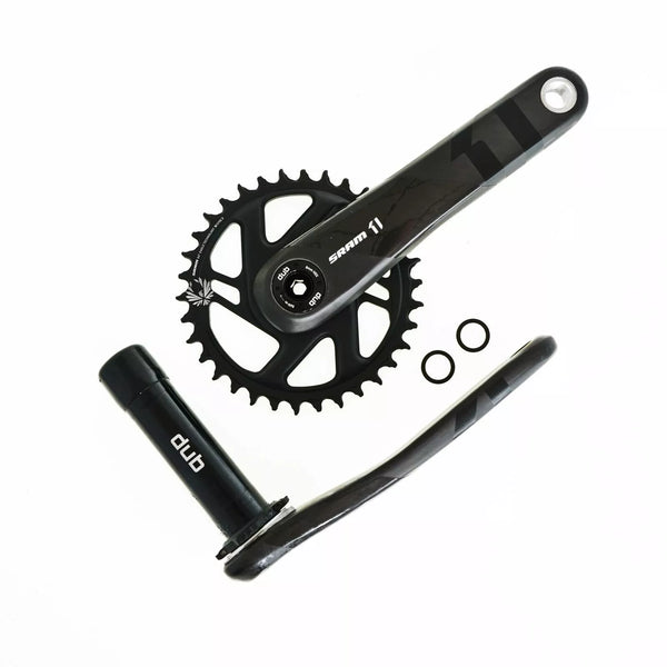 SRAM X1-Carbon Eagle DUB Crankset 1x12s 170mm/175mm x 34T