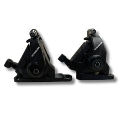 RIDEREVER MCX-2 Flat Mount Mechanical Disc Brake Caliper Set - Front + Rear