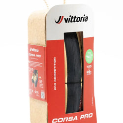 Vittoria Corsa Pro Tube Type - Folding Tire Skinwall 700 x26C - 28C - 30C