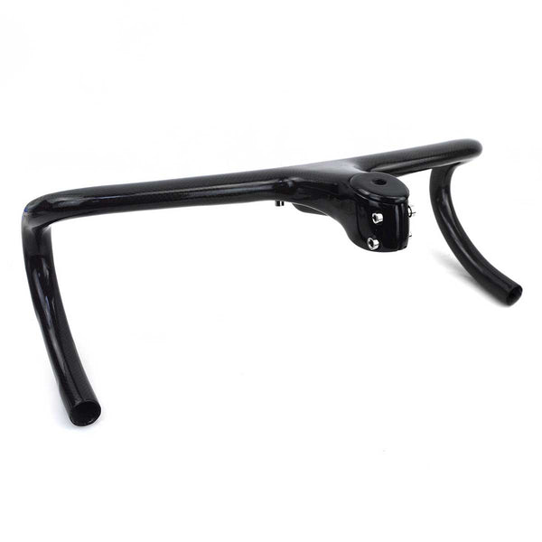 DCY HBST-063(Clear Black) TORAY T700 Carbon Integrated DropBar Stem  Dragonbike