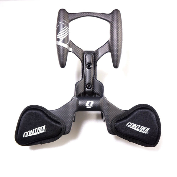 Controltech Triathlon Aero Cockpit Plus Carbon Bicycle Arm Rest TT Handlebar