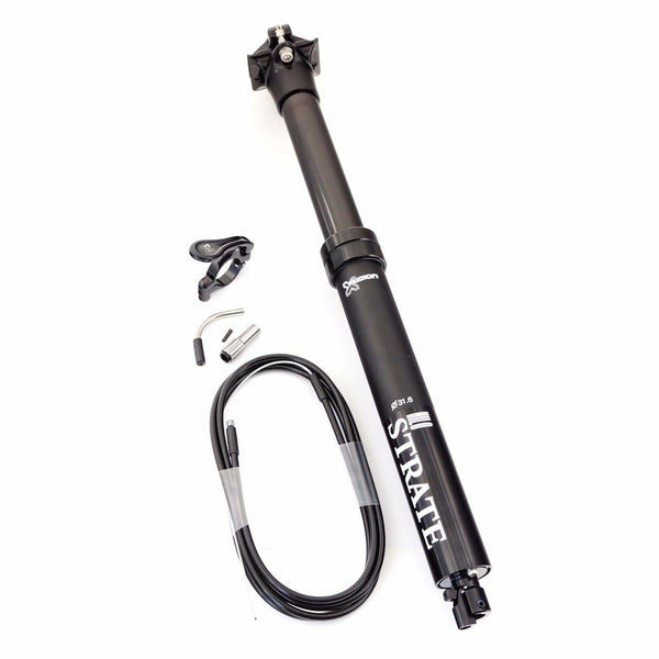 fusion sattelstütze 2017 X Fusion Hilo Strate SLS Dropper Seatpost Internal 31.6x125mm Wit