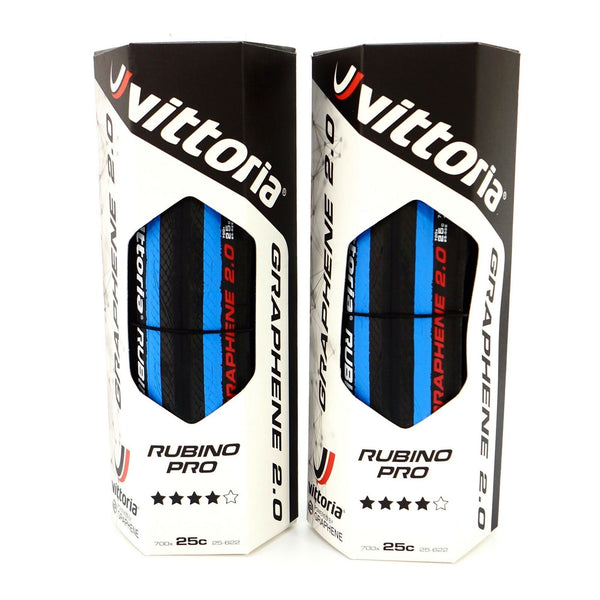 thumbnail image 2 of Vittoria Rubino Pro G+ 2.0 Graphene Road Tire - 700x25c, Foldable, Black/White 2 of 6