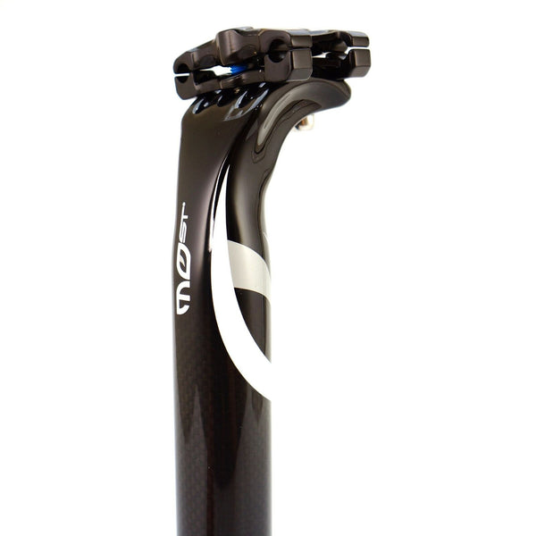 pinarello sattelstütze Pinarello Most Tail C-Alu Bike Bicycle Offset Seatpost 31.6x300mm Blac