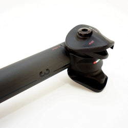 3T Zero 25 Team Stealth Carbon Setback Bike Seatpost 31.6x350/27.2x350mm Black