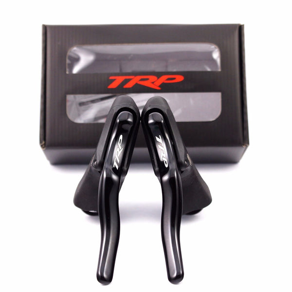 thumbnail image 2 of TRP RRL Alloy Black Brake Levers – Fixed Gear, Single Speed, Cyclocross – Drop Bar – Taiwan 2 of 5
