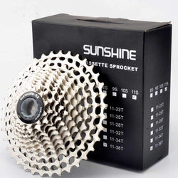 SUNSHINE cassette sprocket 11-28T/11-32T/11-34T/11-36T for Shimano 11s HUB | SUNSHINE  CNC加工 超軽量カセットスプロケット シマノ11sハブ用 11-28T/11-32T/11-34T/11-36T