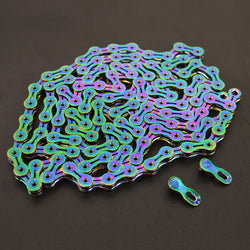 TIPSUM DX10SL  10speed 118Links Road MTB Bike Titanium Nitride coating Chain for Shimano SRAM CAMPAGNOLO | TIPSUM DX10SL  10速用ROAD MTB 超軽量中空加工チタンコーティングチェーン(ミッシングリンク付属) for Shimano SRAM CAMPAGNOLO