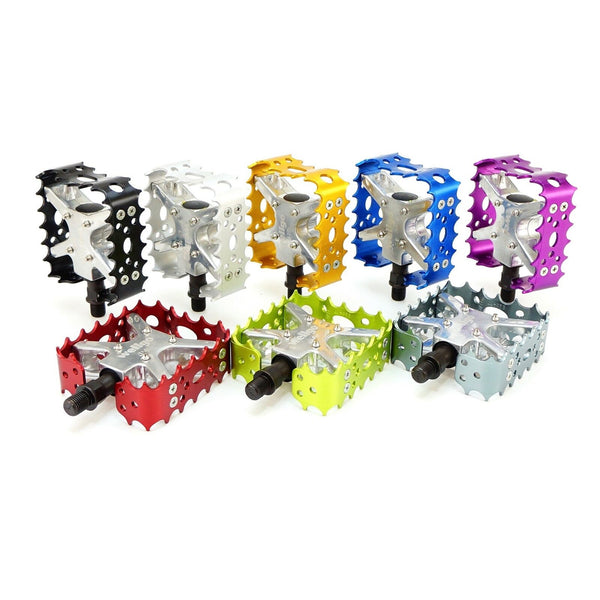 Wellgo BMX MTB Bear Trap Old school Bike Pedal 9/16