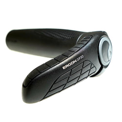 Ergon GP3(GP30) Bike Handlebar Grips MTB 3-Finger Bar Ends Small or Large Black