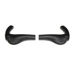 Ergon GP3(GP30) Bike Handlebar Grips MTB 3-Finger Bar Ends Small or Large Black