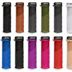 SDG Locked On Comfort Open Core Thrice Grips - MTB Lock-on Grip Multiple colors