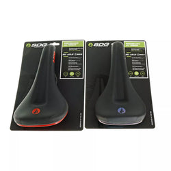 SDG BEL-AIR V3 MAX Lux-Alloy Rail Bike Saddle 260 x140mm Black/Fuel or Red