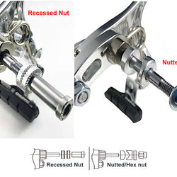 Tektro R559 Long Reach Caliper Brake 55-73mm RECESSED Nut F+R