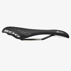 SDG Allure 265x143mm Ti-Alloy Road Bike MTB Bicycle Saddle Black/White