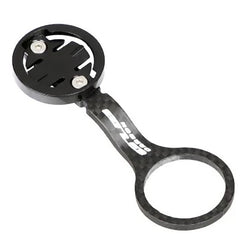 GUB 594 CARBON FIBER STEM MOUNT KIT FOR GARMIN CATEYE BRYTON ELECTRONIC DERAILLEUR MOUNT KIT|GUB 594 GARMIN CATEYE BRYTON ELECTRONIC DERAILLEUR 対応 ステムカバー取付タイプ カーボン製 GPS マウントキット