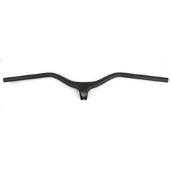 DCY HBST-065 TORAY T700 Flat Handle bar MTB (Clear Black)| DCY HBST-065 TORAY T700 Flat Handle bar MTB (Clear Black)|DCY HBST-065 T700カーボン MTB用 ステム一体型 フラットハンドルバー クリアブラック