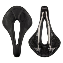 GUB 1183 TITANIUM RAIL ROAD SADDLE 280MM|GUB 1183 チタン中空レール・3Kカーボンベース ロード用 穴あきサドル