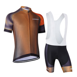 LQSGCD BS-018 Cycle jersey & Bib shorts Set |  LQSGCD BS-018　半袖サイクルジャージ＆ビブショーツ上下セット　ブラック・ホワイト　2021年モデル