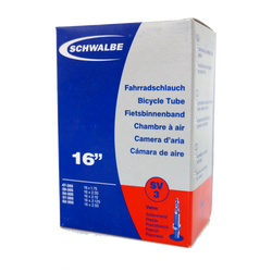 1pack-4packs Schwalbe SV3 16"x1.75-2.50 Presta Valve Tern Dahon Bike Inner Tube