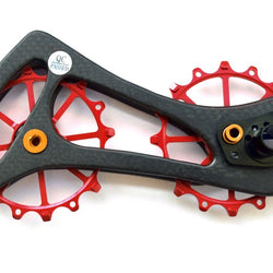 TIPSUM 16TR Carbon frame Big Pulley for SHIMANO 6700 / 6770 / 6800 / 6870 / 9000 / 9070|TIPSUM 16TR SHIMANO 6700 / 6770 / 6800 / 6870 / 9000 / 9070 対応カーボン製ビッグプーリー