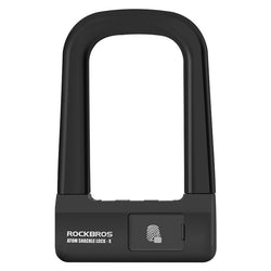 ROCKBROS Bicycle Fingerprint U Lock|ROCKBROS 指紋認証対応 自転車U字ロック