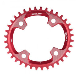GUB OVAL CHAINRING 34T 36T SINGLE SPEED CHAINRING 104BCD|GUB シングルスピード楕円チェーンリング 34T 36T