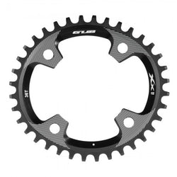 GUB OVAL CHAINRING 34T 36T SINGLE SPEED CHAINRING 104BCD|GUB シングルスピード楕円チェーンリング 34T 36T