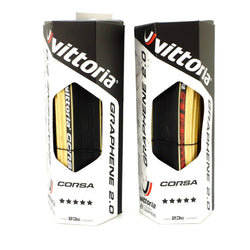 Vittoria Corsa G2.0 Competition 700 x 23C Skin Black Tan Para Road Clincher Tire