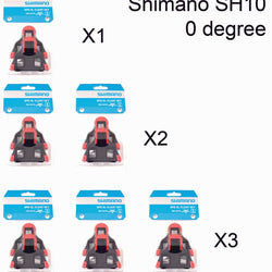1 or 3pack Shimano SM-SH10 Cleat set 0 degree Float SPD-SL Road Bike Pedal Cleat