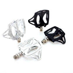 MKS Classic Urban Platform Pedals Sealed Bearing Road City Bike Black / Silver