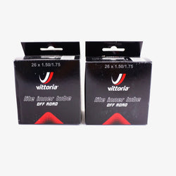 Vittoria Lite  Bike Inner Tubes  26x1.5/1.75" 48L A/V  Schrader Valve MTB