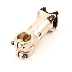 Easton Haven Silver-Gold CNC Mountain MTB Bicycle Stem 31.8 x100mm Zero Degree