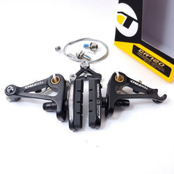 Tektro CR720 Cyclocross Touring CX Cantilever Brake Set Black Front / Rear Black