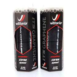 Vittoria Corsa Speed  G+ Road Clincher TLR Tubeless Ready Tire 700x23c 320TPI