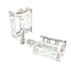 MKS Sylvan Stream Next  Road Single  Classic Bicycle Bike Pedals 9/16  Silver