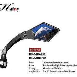Hafny HF-MR085R 360º Adjustable Bike Handlebar Grip Rearview Mirror - Right