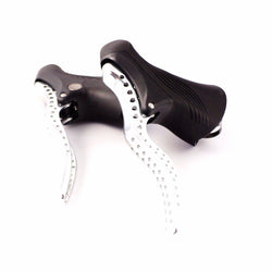TRP RRL-SR Lightweight Road Bike Bicycle Retro Brake Levers Black Hoods| TRP RRL-SR 軽量 ロード用ブレーキレバー左右セット ブラック