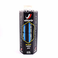 Vittoria Rubino Pro Tire G+ 2.0 GRAPHENE 700 x 25c Black / Blue Tyre
