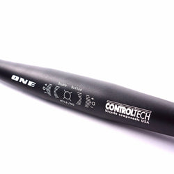 Controltech ONE AL6061 31.8mm x 600mm MTB Bike Bicycle Flat Handlebar - Black