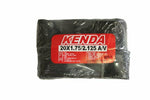 KENDA 20x1.75/2.125 A/V Schrader/American Folding Mini Bike Inner Tubes - 2 pcs
