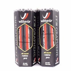 Vittoria Rubino Pro Tire G+ GRAPHENE 700 x 23c  black red Road Bike Tire
