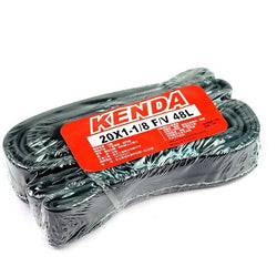 KENDA 20x1-1/8 48mm(L) F/V Presta/French Folding Bike 451 Inner Tubes - 2 pcs