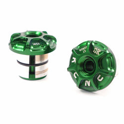 KCNC MTB Mountain Road Bike Bicycle Cycling Handlebar Bar End Plugs - Green