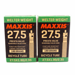 1 to 6 tubes Maxxis Welter Weight 27.5 x 1.90-2.35 Presta Inner Tube 0.8mm thick