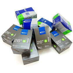 1 - 6 tubes Schwalbe AV12A 26"x1.00-1.50 AV Schrader Valve MTB Bicycle Tube 40mm