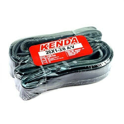 KENDA 26x1-3/8 A/V Schrader/American MTB Bike Inner Tubes - 2 pcs