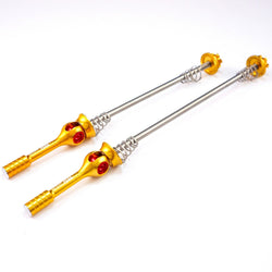 NC Nailed Titanium Ti Road bike Quick Release QR Skewer 48g Black,Red,Gold